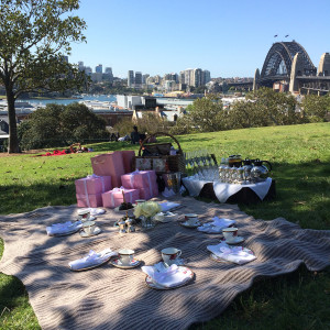 Picnic on Observatory hill