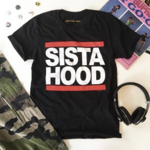 Sista Hood T-shirt in Black