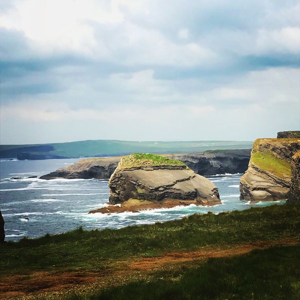 The Views while walking around the Cliffs of Kilkee.
