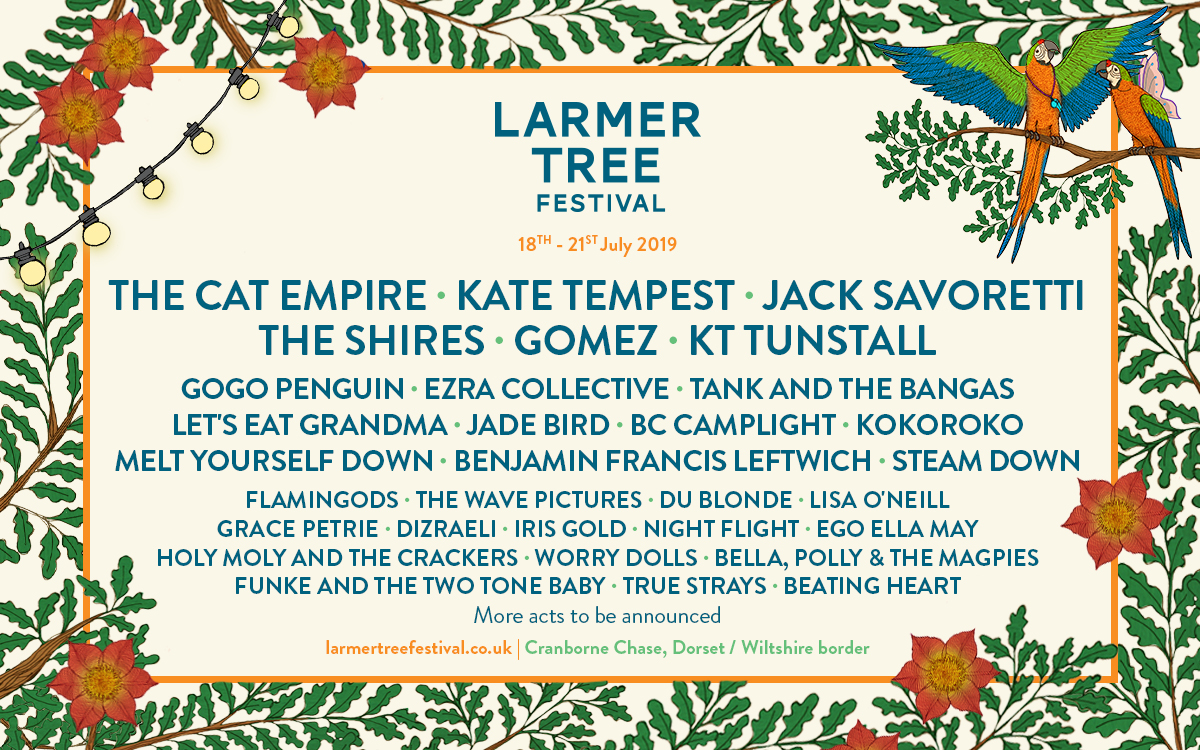 Larmer Tree Festival lineup 2019