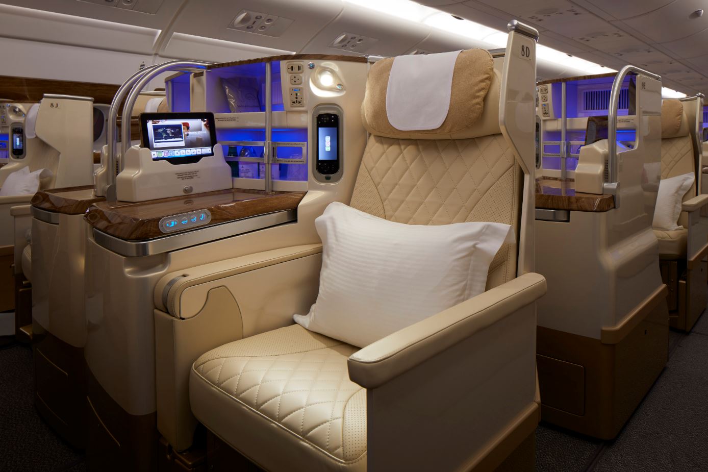 Emirates new business class. How Emirates is taking its A380 luxury to new heights