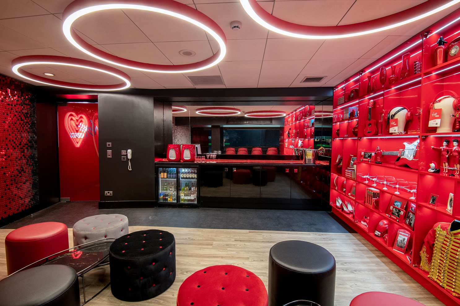 Virgin’s Red Room of fun is waiting for you at Manchester’s AO Arena