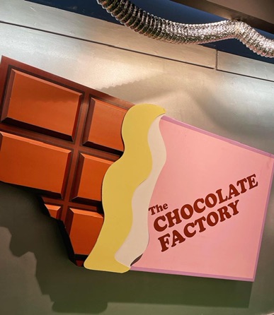 Step into a world of sweets with this chocolatey experience