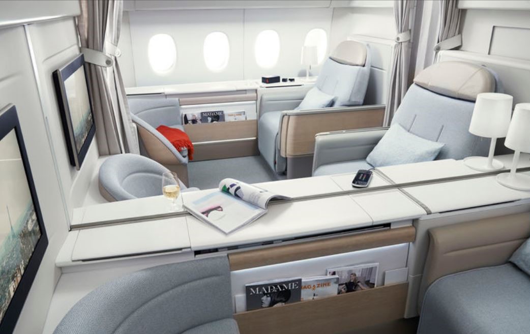 Air France unveils new long-haul business seat & future plans for La Première cabin
