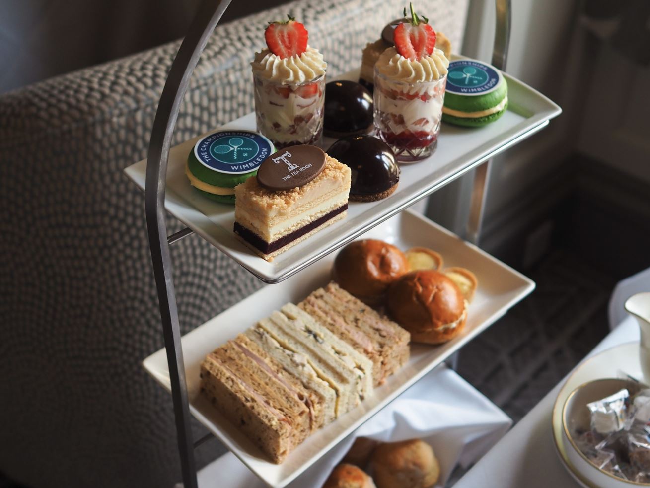 The Wimbledon-themed afternoon tea and cocktails at The Midland.